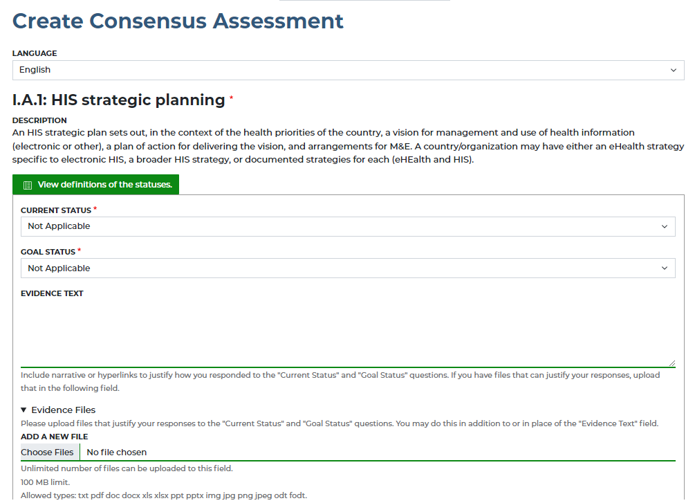 Create Consensus Assessment Layout