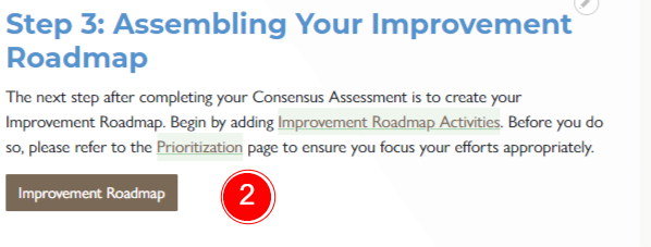 Assembling Improvement Roadmap